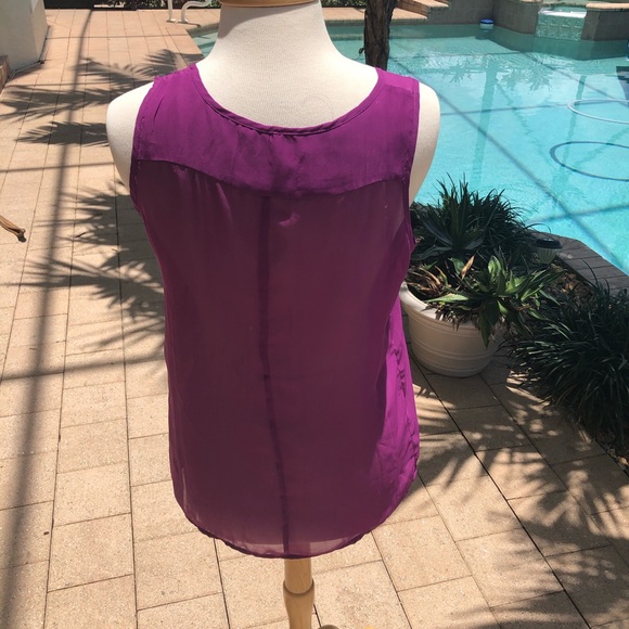 Nine 1 eight medium Polyester top - Picture 3 of 5